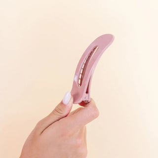 Andi Glossy Flat Claw Clip