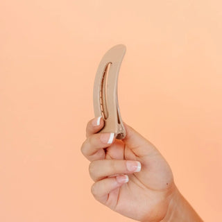 Andi Glossy Flat Claw Clip