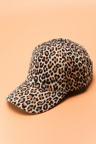 Animal Print Baseball Hat