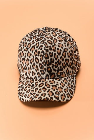 Animal Print Baseball Hat
