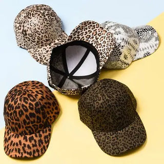 Animal Print Baseball Hat
