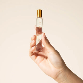  Coast and Salt Amber Equinox vegan roller perfume - eco-friendly travel size fragrance made in Galveston Texas