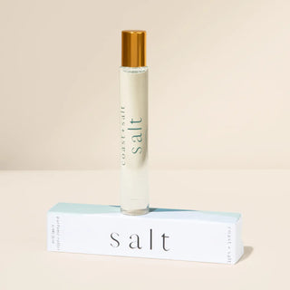 Salt: Coast and Salt Salt roller perfume - refreshing ocean scent with bergamot citrus and sea salt