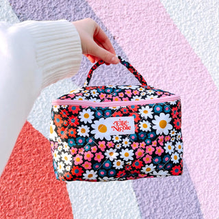 Elle Nicole Quilted Cosmetic Bag
