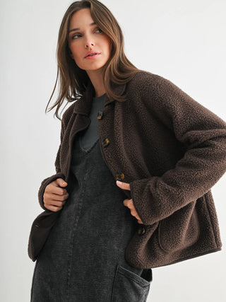 Frostline Button Sherpa Jacket