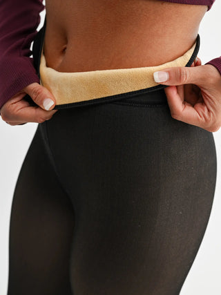 Fur Lined High Waisted Leggings