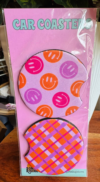 Sonny Rising Car Coasters