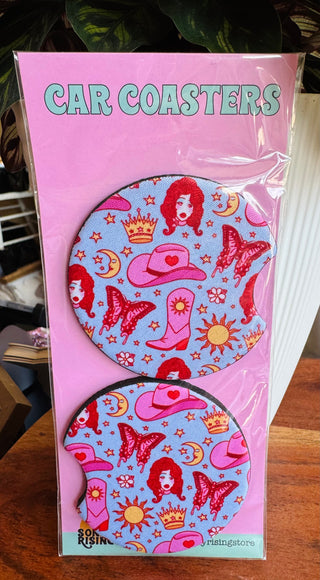Sonny Rising Car Coasters