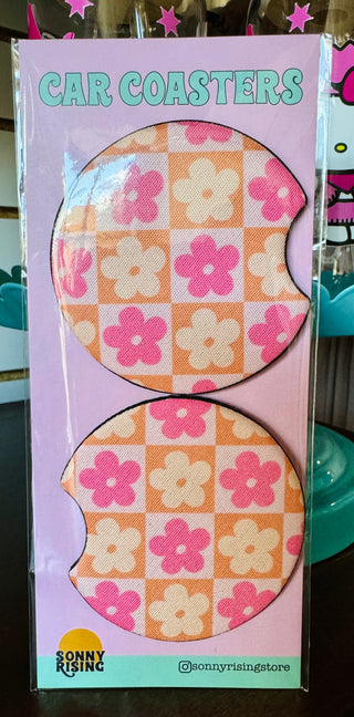 Sonny Rising Car Coasters