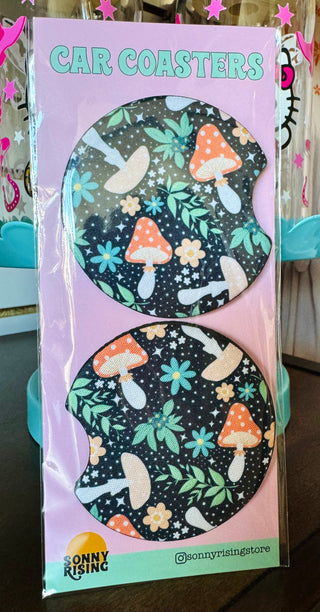 Sonny Rising Car Coasters