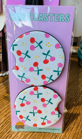 Sonny Rising Car Coasters