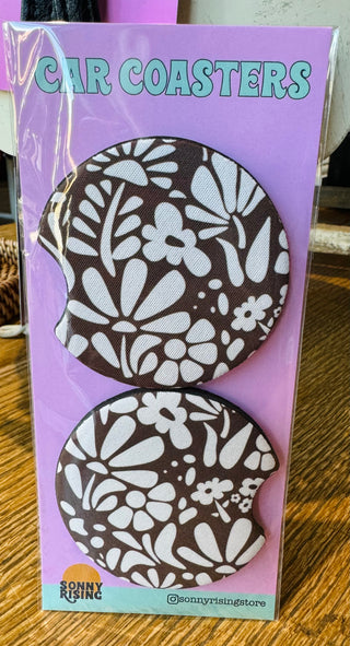 Sonny Rising Car Coasters