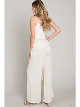 Leesa Linen Wide Leg Pants