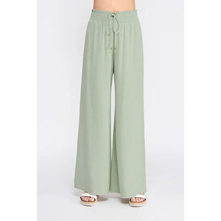 Leesa Linen Wide Leg Pants