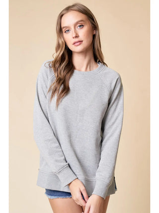Maeve Side Zip Pullover