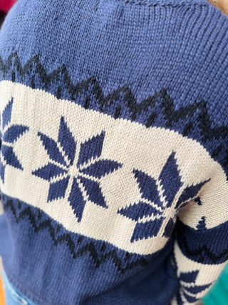 Millie Crew Neck Nordic Sweater