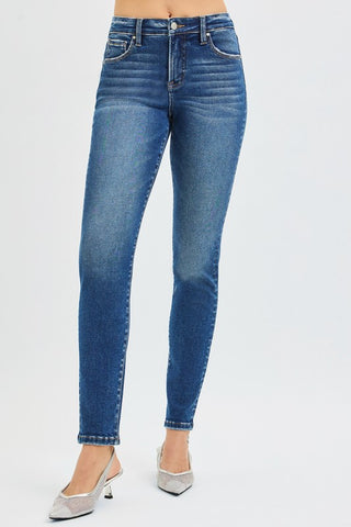 Risen Mid Rise Ankle Skinny Jean