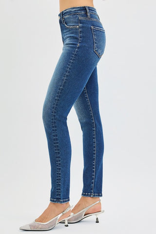 Risen Mid Rise Ankle Skinny Jean