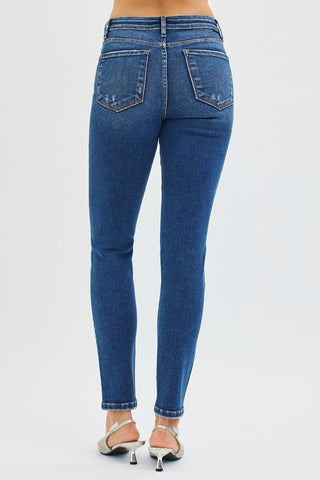 Risen Mid Rise Ankle Skinny Jean