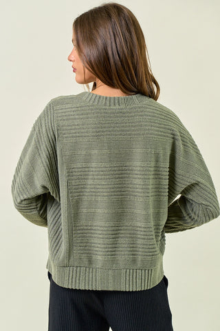 Soft Oversized Textured Top