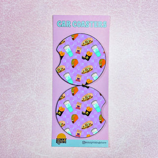 Sonny Rising Car Coasters