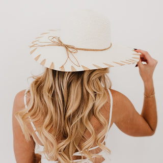 Pretty Simple Straw Sun Hat