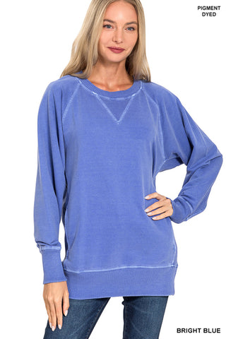 Terry Pocket Sweatshirt
