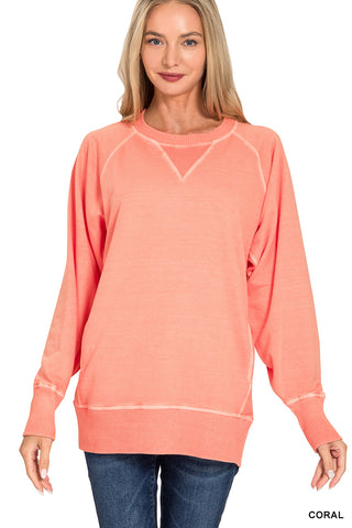 Terry Pocket Sweatshirt