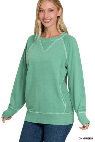 Terry Pocket Sweatshirt