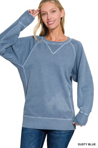Terry Pocket Sweatshirt