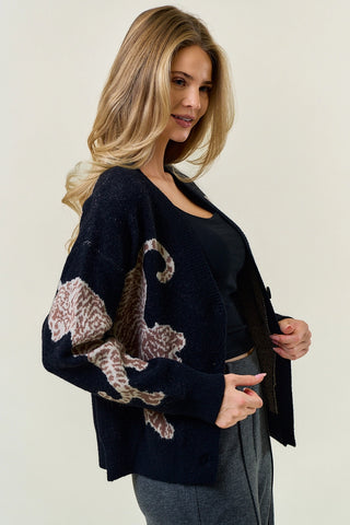 Tiger Sweater Cardigan