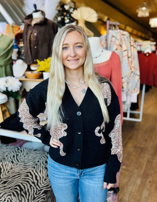 Tiger Sweater Cardigan