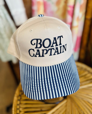 Boat Captain Trucker Hat