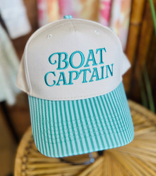 Boat Captain Trucker Hat
