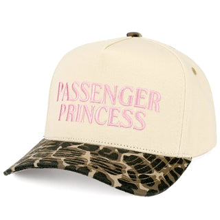 C.C Embroidered Passenger Princess Two Tone Trucker Hat