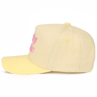 C.C Embroidered Pretty Please Two Tone Trucker Hat