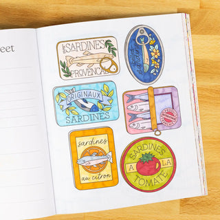 Adult coloring book The Good Life by Elyse Breanne with markers and colored pencils