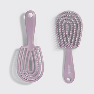Kitsch Mini Detangling Flexi Brush - Soft Violet