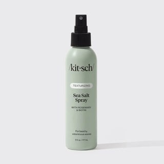 Kitsch Texturizing Sea Salt Spray bottle - vegan beach wave spray with rosemary and biotin
