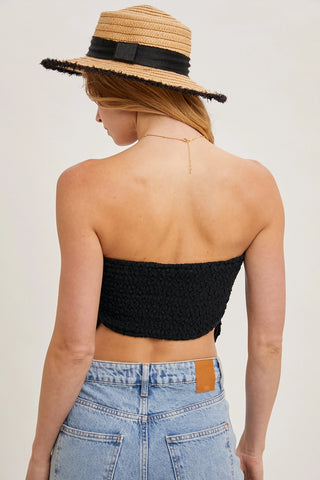 Lace Bandana Tube Top