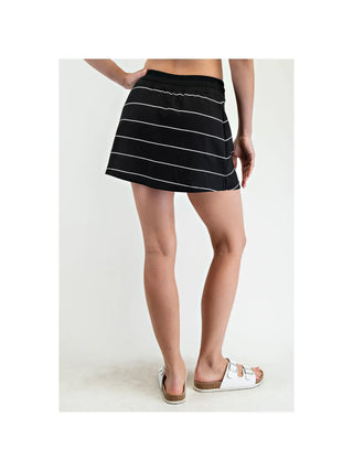 Lucie Modal Stripe Skort