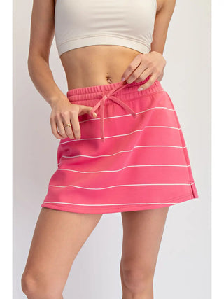 Lucie Modal Stripe Skort