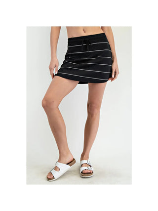 Lucie Modal Stripe Skort