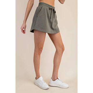 Marlee French Terry Casual Skort