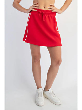 Raelynn Modal Side Piping Skort