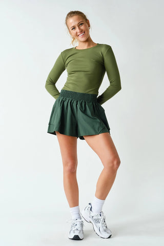 Regan Essential Long Sleeve Crewneck Top
