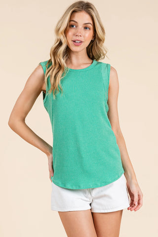 Ribbed Knit Tank Top