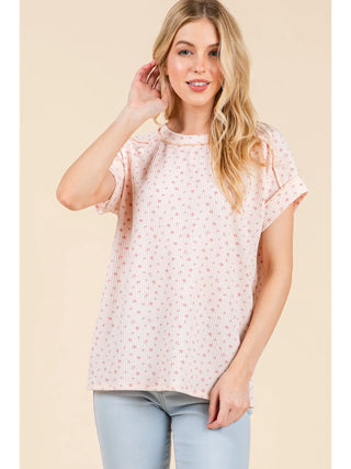 Ribbed Knit Top
