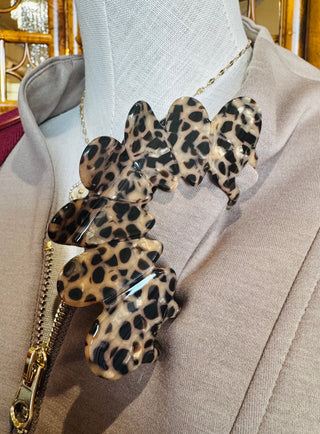 Scalloped Hair Clip