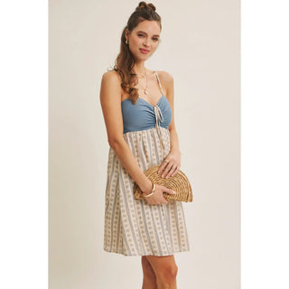 Scarlett Tencel Floral Mix Mini Dress